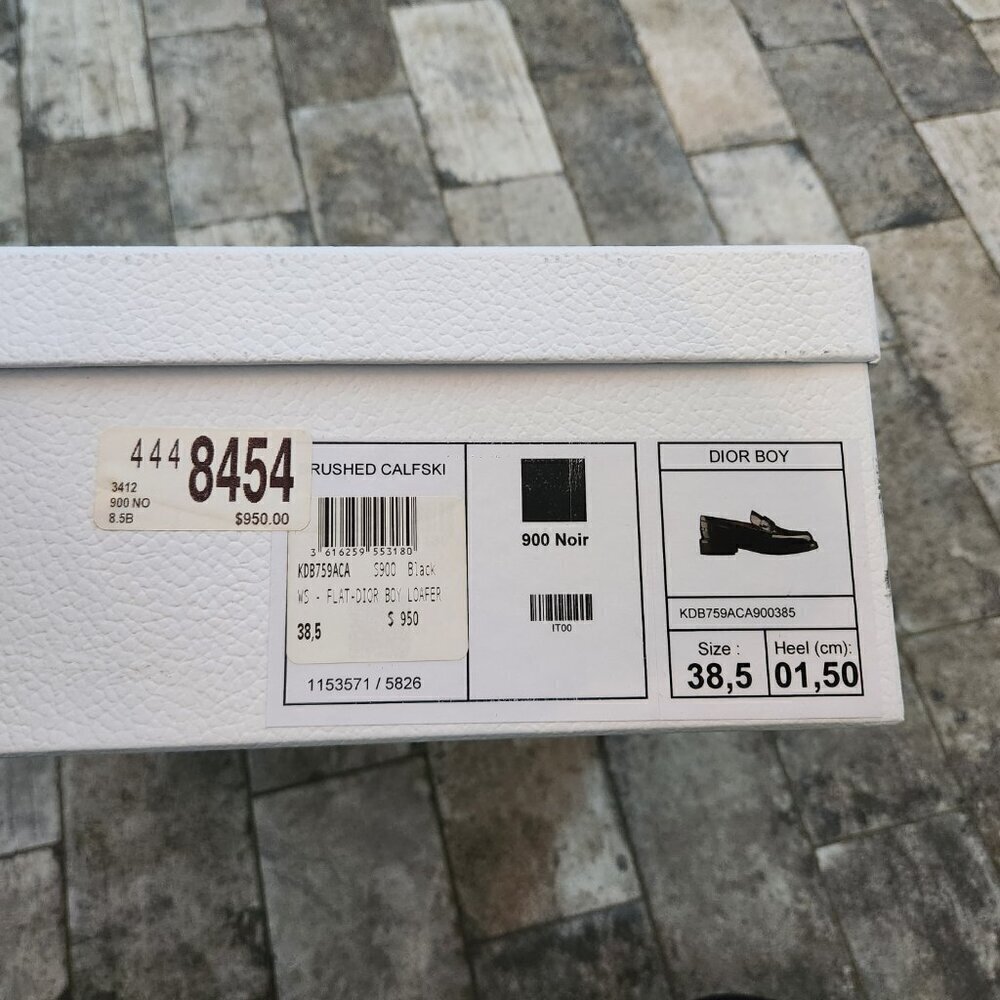 Christian Dior Paris, Loafers, Authentic - Picture 10 of 11